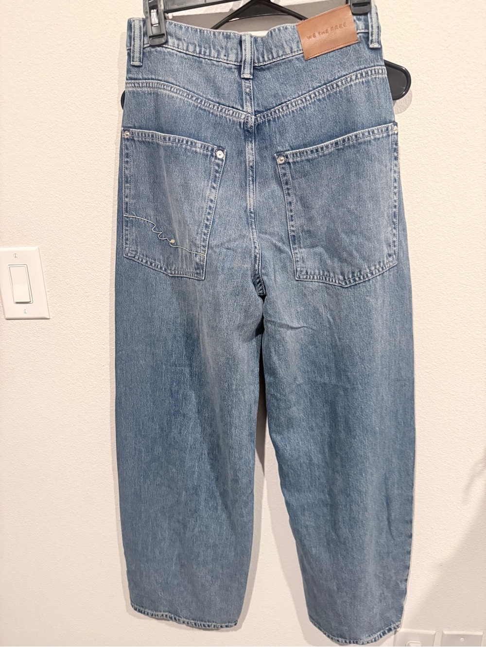 Free People We The Free Truro Baggy Puddle Jeans - Picture 5 of 5